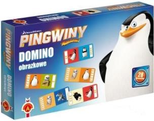 Okładka książki Domino. Pingwiny z Madagaskaru ALEX