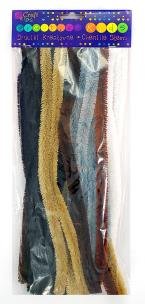 Opakowanie DRUCIKI KREATYWNE 30 CM ANIMALS PRINTS 24 SZT BPZ-DP CRAFT