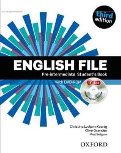 Okładka książki English File 3E Pre-Int SB with iTutor OXFORD