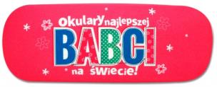 Opakowanie Etui na okulary  BABCIA