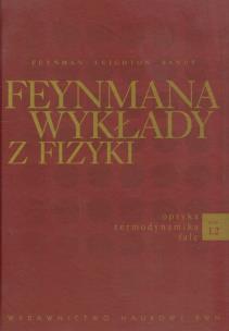 Okładka książki Feynmana wykłady z fizyki t.1 część 2