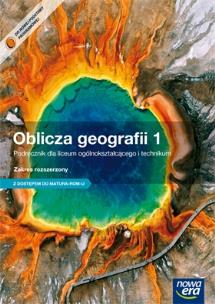 Okładka książki Geografia LO 1 Oblicza... podr ZR NPP w.2014 NE