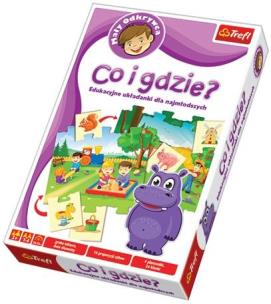 Okładka książki Gra - Co i gdzie? TREFL