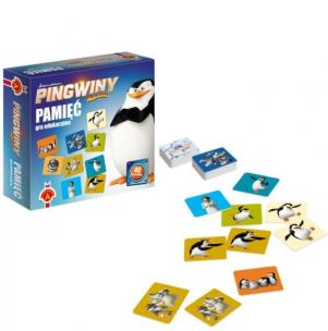 Opakowanie Gra - Pamięć - Pingwiny z Madagask ALEX