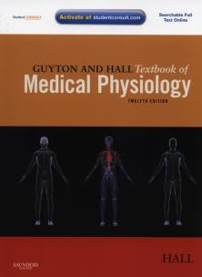 Okładka książki Guyton and Hall Textbook of Medical Physiology