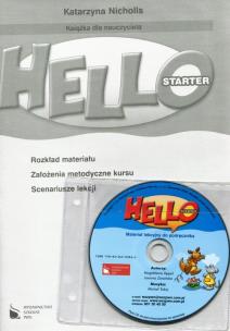 Okładka książki Hello starter Wkładki do segregatora