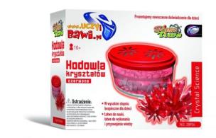 Okładka książki Hodowla kryształów - czerwone