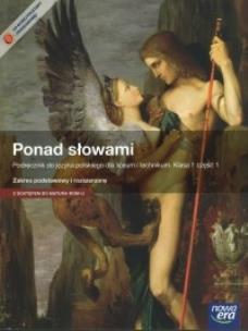 Okładka książki J. Polski LO 1 Ponad słowami  cz. 1 ZPiR w.2014 NE