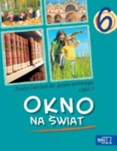 Okładka książki J. Polski SP 6 Okno na świat ćwiczenia cz.2