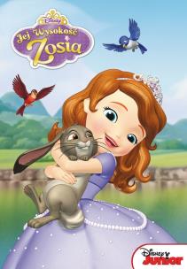 Okładka książki Jej wysokość Zosia. Kolorowanka z zadaniami