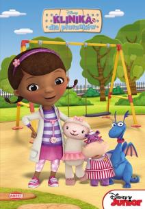 Okładka książki Klinika dla pluszaków. Kolorowanka z zadaniami