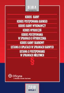 Opakowanie Kodeks karny Kodeks postępowania karnego Kodeks karny wykonawczy Kodeks wykroczeń