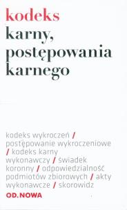 Okładka książki Kodeks karny, post. kar. karny wykon. 01.02.2013