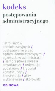 Okładka książki Kodeks postępowania administracyjnego