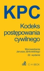 Okładka książki Kodeks postępowania cywilnego