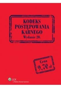 Okładka książki Kodeks postępowania karnego
