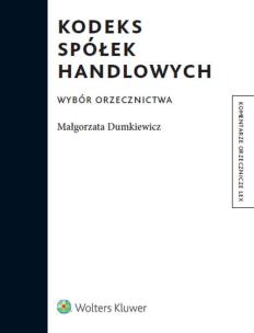 Okładka książki Kodeks spółek handlowych