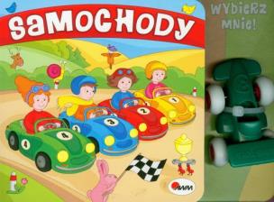 Okładka książki Książeczka z zabawką - Samochody