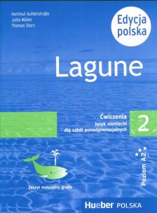 Okładka książki Lagune 2 Ćwiczenia + Zeszyt maturalny Edycja polska