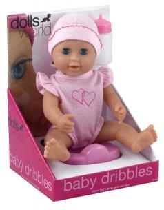 Opakowanie Lalka bobas Baby Dribbles 25 cm