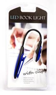 Opakowanie Lampka LED niebieska z klipsem