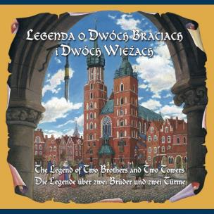 Okładka książki Legenda o Dwóch Braciach wersja. pol. ang. niem