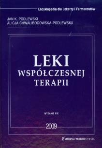 Okładka książki Leki współczesnej terapii