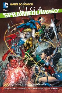 Okładka książki Liga Sprawiedliwości, Tron Atlantydy, tom 3