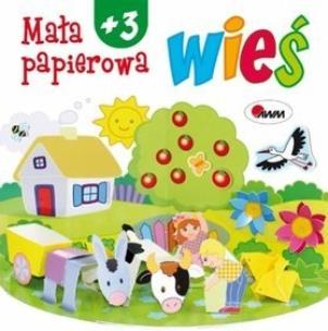 Okładka książki Mała papierowa wieś 3+