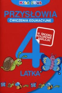 Okładka książki Mała Sowa. Przysłowia 4-latka