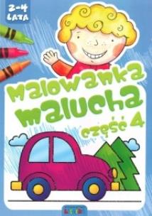 Okładka książki Malowanka malucha część 4