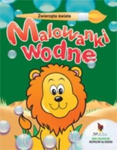 Okładka książki Malowanki wodne - Zwierzęta świata