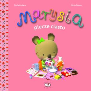 Okładka książki Marysia piecze ciasto