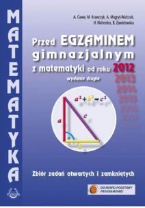 Okładka książki Matematyka GIM zb. zad przed egz gim. od 2012 w.II