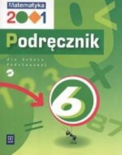 Okładka książki Matematyka SP 2001 6 podr CD Gratis WSiP