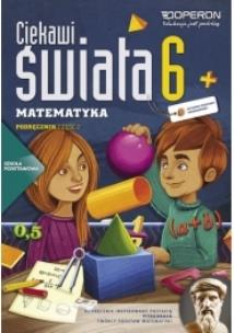 Okładka książki Matematyka SP 6/2 Ciekawi świata podr 2014 OPERON