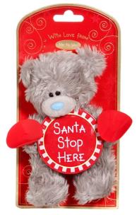 Okładka książki Me to You Miś na przyssawce Santa stop here