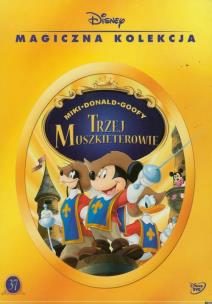 Okładka książki Miki Donald Goofy: Trzej muszkieterowie