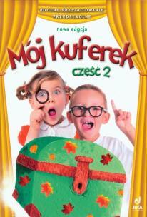 Okładka książki Mój kuferek Karty pracy część 2 Roczne przygotowanie przedszkolne