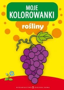 Okładka książki Moje kolorowanki. Rośliny