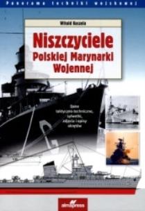 Okładka książki Niszczyciele Polskiej Marynarki Wojennej W.II