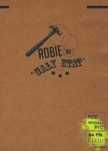 Okładka książki Notatnik Robię na cały etat