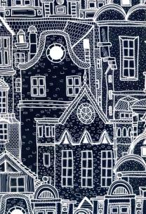 Opakowanie Notes XL Niebieskie Miasto