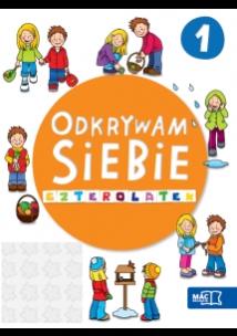 Okładka książki Odkrywam siebie 1 Czterolatek Karty pracy
