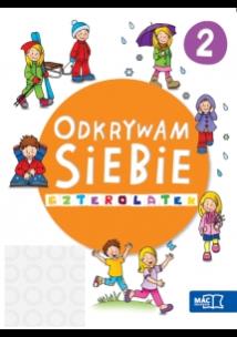 Okładka książki Odkrywam siebie 2 Czterolatek Karty pracy