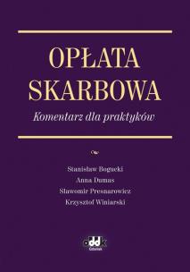 Okładka książki Opłata skarbowa Komentarz dla praktyków