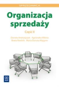 Okładka książki Organizacja sprzedaży. Część 2  WSiP