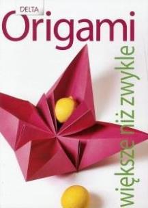 Okładka książki Origami większe niż zwykle