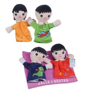 Opakowanie Pacynka Jacek i Agatka