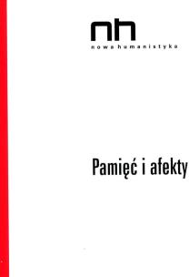 Okładka książki Pamięć i afekty